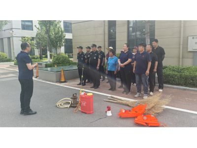 闻“汛”而动！方安物业实战演练为方达梦想小镇撑起防汛“安全伞”
