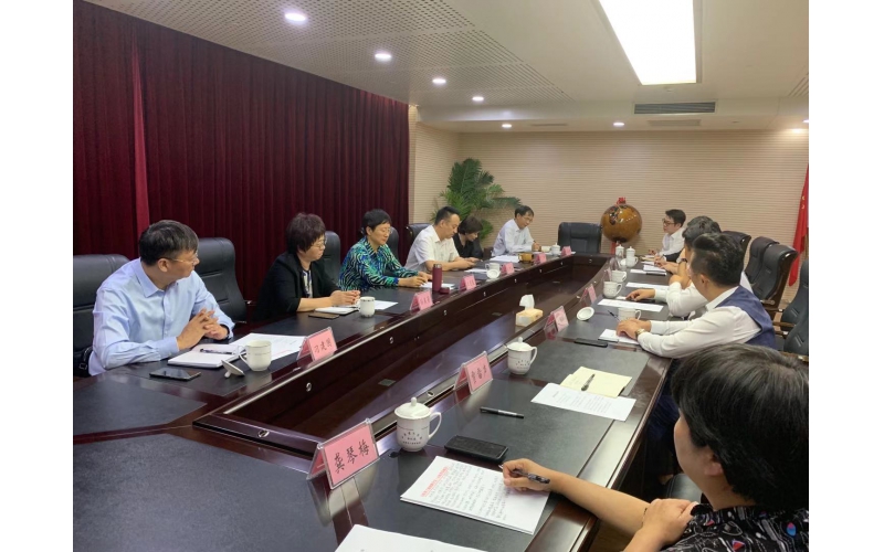 中国中小商业企业协会拜访省工商联
