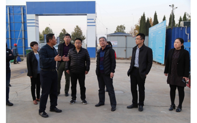 市发改委来方达园区现场考察