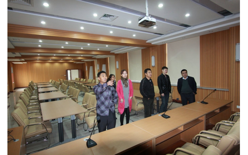 淄博日报孙主任及区商务局毕局长一行来我园区考察、指导工作