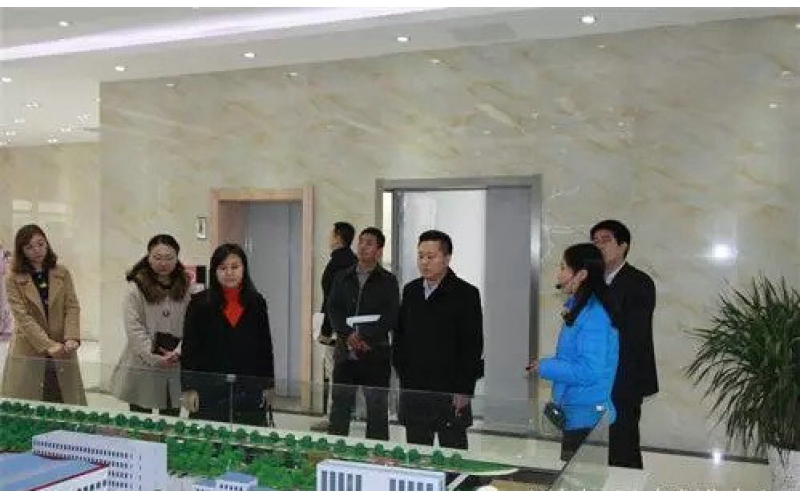 淄博团市委马召芹书记，周村区委常委、副区长苏振华一行莅临方达电子商务园参观指导