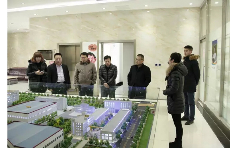 高密市高新区招商局于术坤局长一行莅临方达电商园参观考察